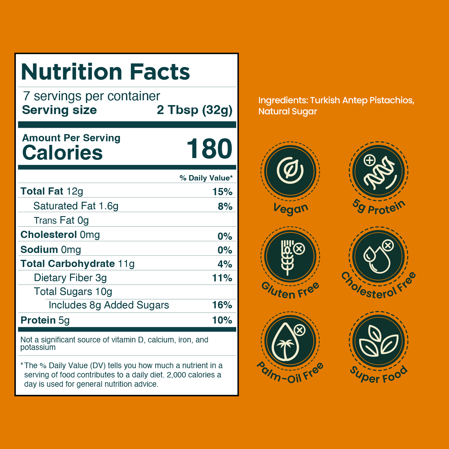 Pistachio Butter Tasting - 2 JARS (Unsweetened & The Original)
