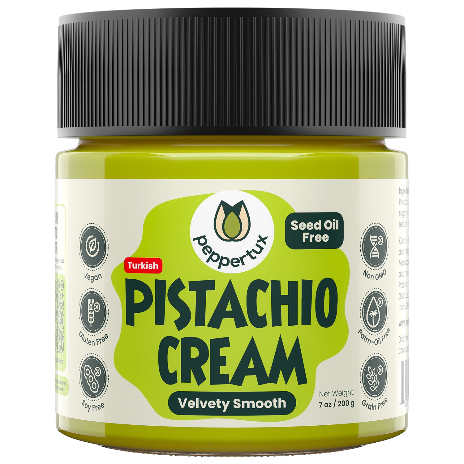 Peppertux Vegan Pistachio Cream - Best Pistachio Spread for Dubai