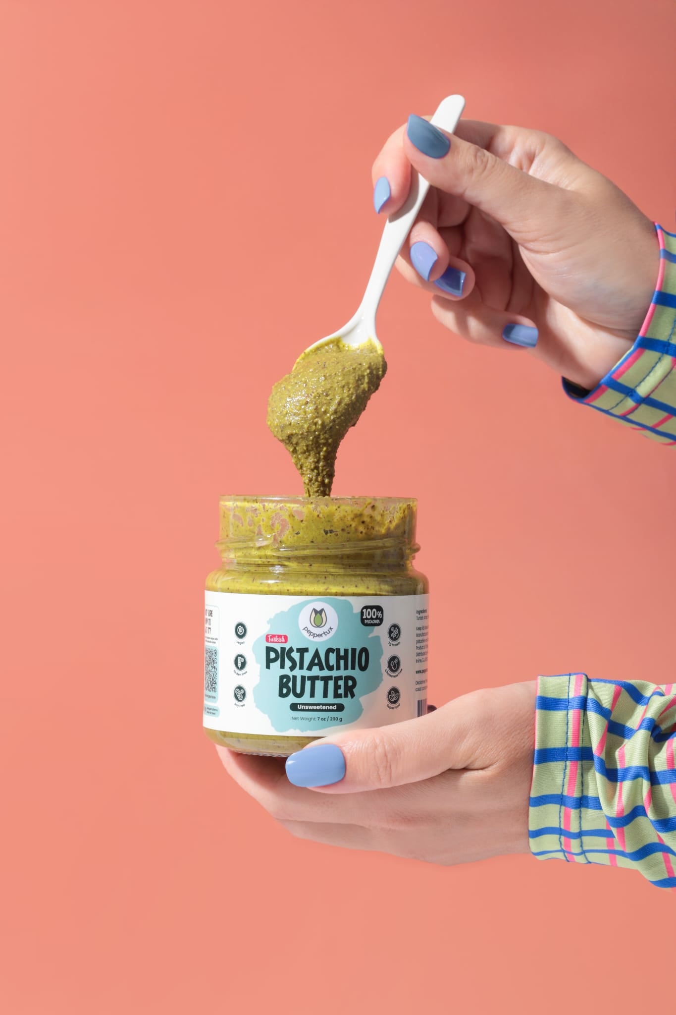 Turkish Unsweetened Pistachio Butter - PepperTux Farms – Peppertux