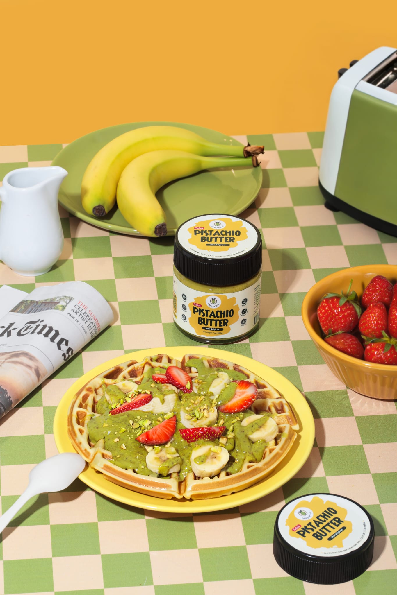 Turkish Lightly Sweetened Pistachio Butter - Peppertux Farms