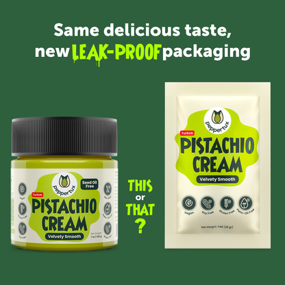 Vegan Pistachio Cream - Single Serve Pouches (10oz)
