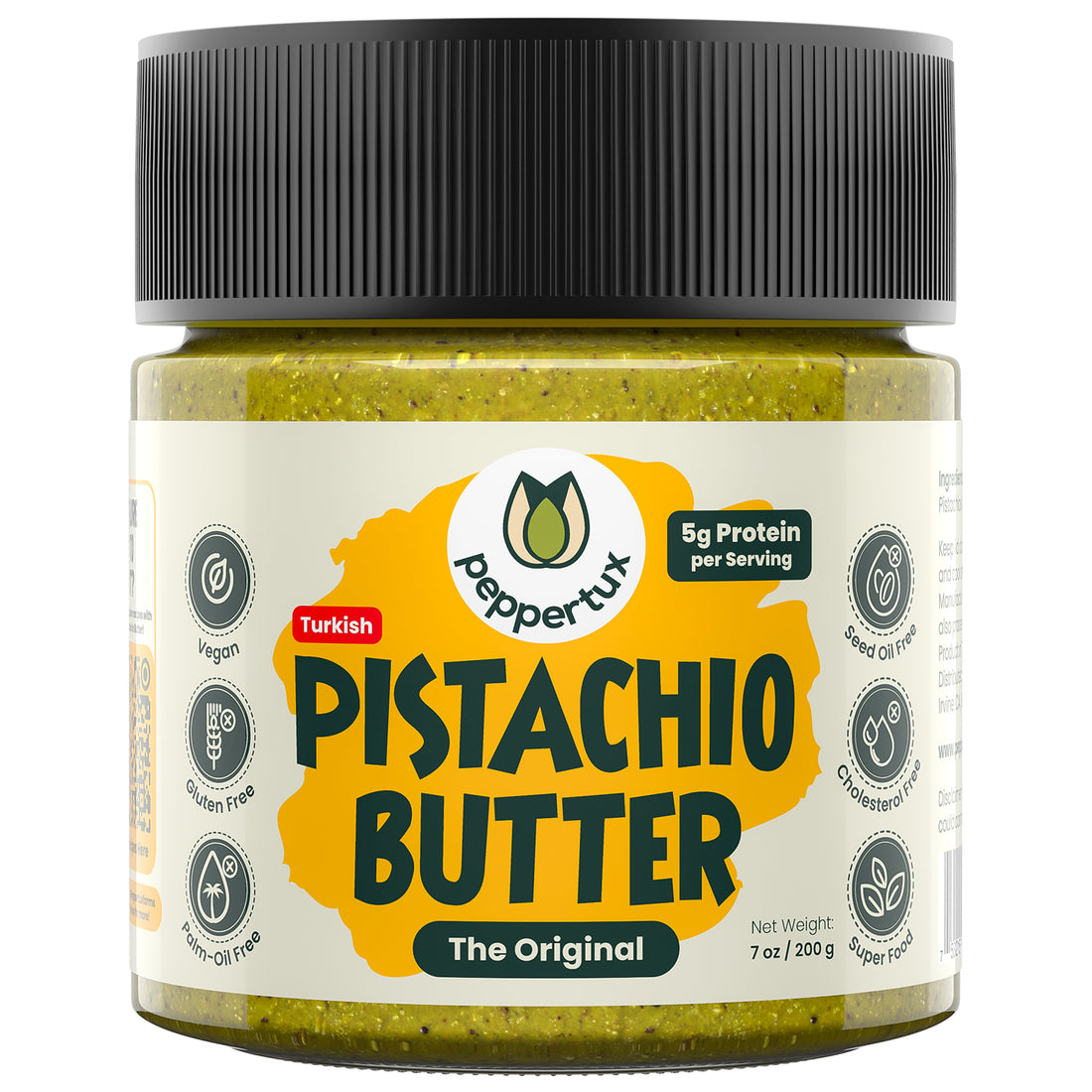 Peppertux Original Pistachio Butter
